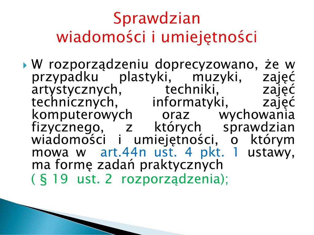 Ocenianie po zmianie czyli nowe niełatwe wyzwanie ppt pobierz